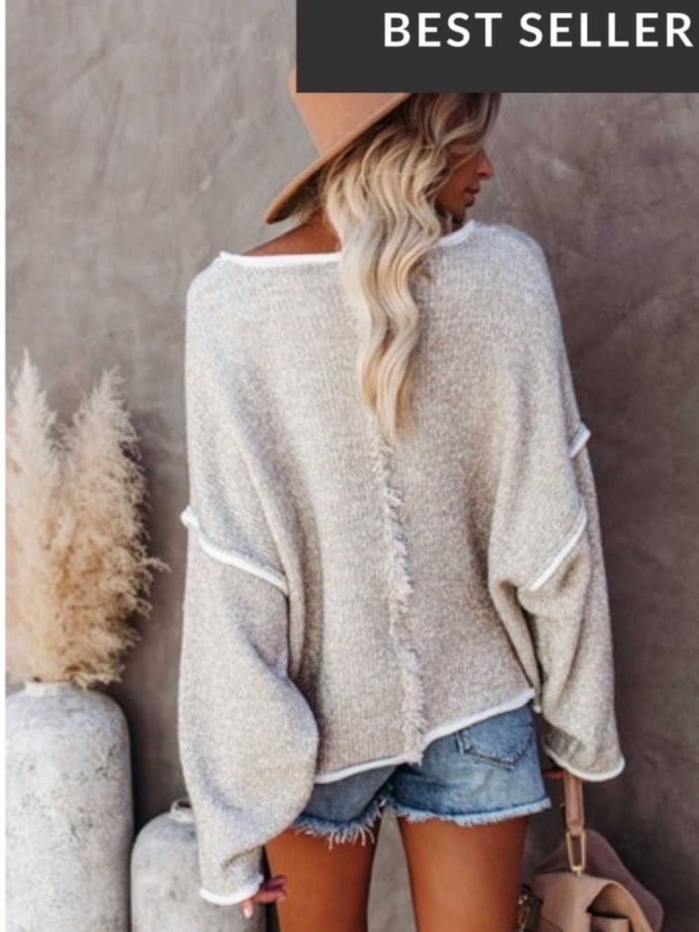 Vici Beige Knit Sweater